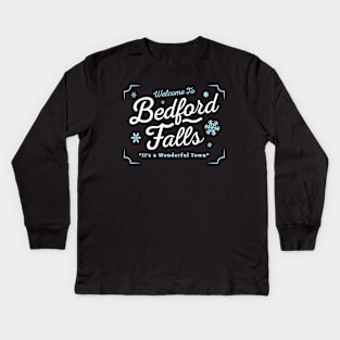 Bedford Falls Kids Long Sleeve T-Shirt